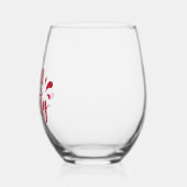 Glitter Look Sippin  Wijnglas Zonder Voet (Links)