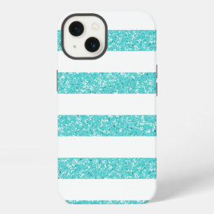 Glitter Look Strepen iPhone 6 Tough Xtreme Hoesje iPhone 13 Hoesje