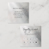 Glitter Loyalty 10 Nails Lashes Visitekaartje (Voorkant / Achterkant)