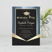 Glitter maatbekertje, blauw metallic kaart (Staand voorkant)