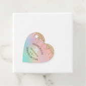 Glitter Made with Love |Hartelijk dank voor uw bes Bedankjes Labels (In situ)