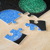 Glitter make-up palet legpuzzel (Zijkant)