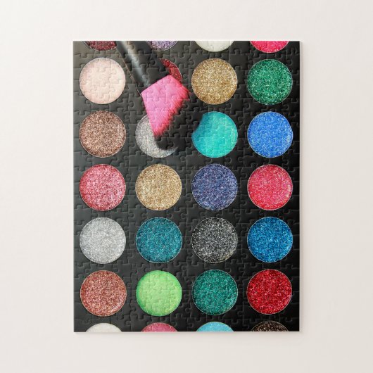 Glitter make-up palet legpuzzel (Verticaal)