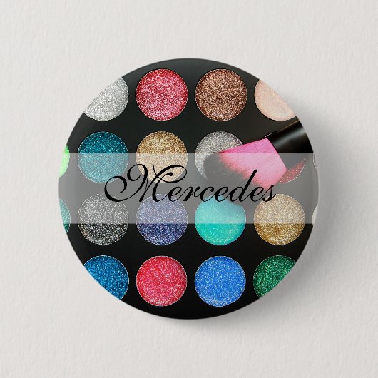 Glitter Makeup Button (Voorkant)