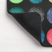 Glitter Makeup Mousepad Muismat (Hoek)
