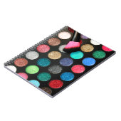 Glitter Makeup Notitieboek (Linkerzijde)