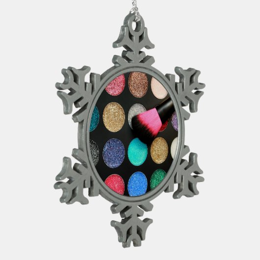 Glitter Makeup Ornament (Links)