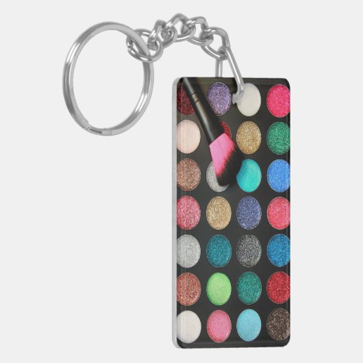 Glitter Makeup Sleutelhanger (Voorkant Links)