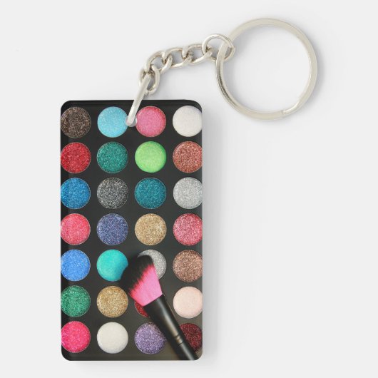 Glitter Makeup Sleutelhanger (achterkant)
