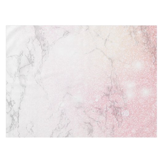 Glitter Marble-ontwerp Tafelkleed (Voorkant (Horizontaal))