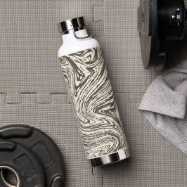 Glitter Marble Waterfles