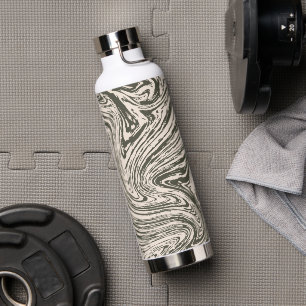 Glitter Marble Waterfles