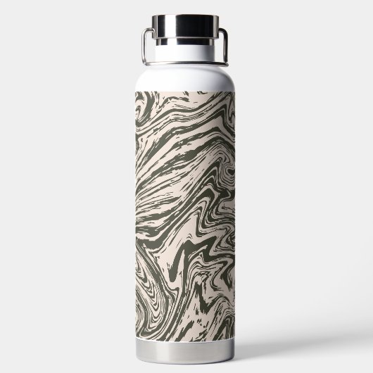 Glitter Marble Waterfles (Achterkant)