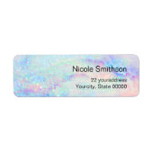 glitter marmer achtergrondlabels etiket (Voorkant)