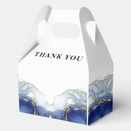 glitter marmer  bedankdoosjes (Achterkant)