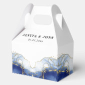 glitter marmer  bedankdoosjes (Voorkant)