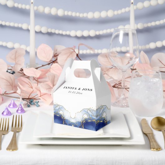 glitter marmer  bedankdoosjes (Huwelijk)