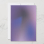 Glitter Mask Violet  Sweet 16 Kaart (Achterkant)