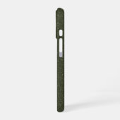  Glitter & Matte Moss iPhone 16 Hoesje (Linkerkant)