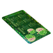 Glitter Measuring Conversion Kitchen Measure Guide Magneet (Rechterzijde)