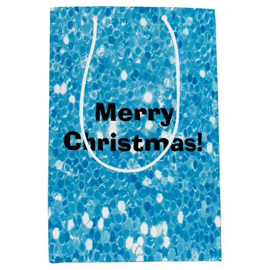 Glitter Medium Cadeauzakje (Voorkant)