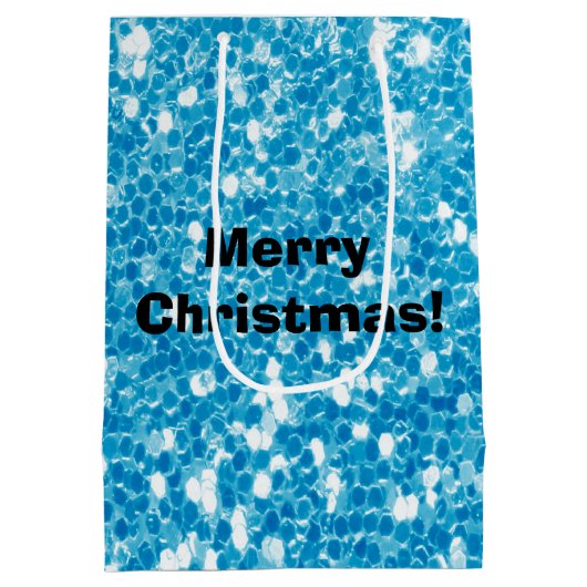 Glitter Medium Cadeauzakje (Achterkant)