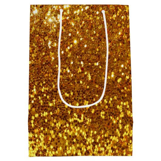 Glitter Medium Cadeauzakje (Achterkant)