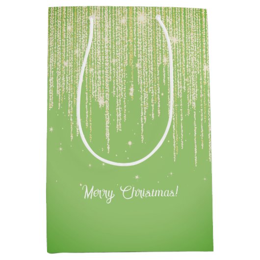 Glitter Medium Cadeauzakje (Voorkant)