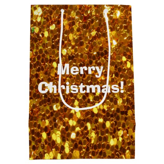 Glitter Medium Cadeauzakje (Achterkant)
