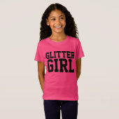 GLITTER MEISJE T-SHIRTS (Voorkant volledig)