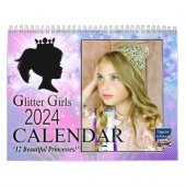 Glitter Meisjes 2024 Kalender (Hoes)
