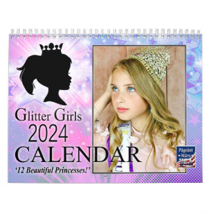 Glitter Meisjes 2024 Kalender