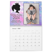 Glitter Meisjes 2024 Kalender (Jan 2027)