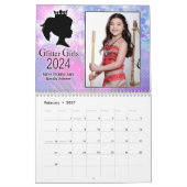 Glitter Meisjes 2024 Kalender (Feb 2027)