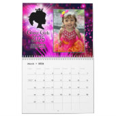 Glitter Meisjes 2025 Kalender (Mar 2026)
