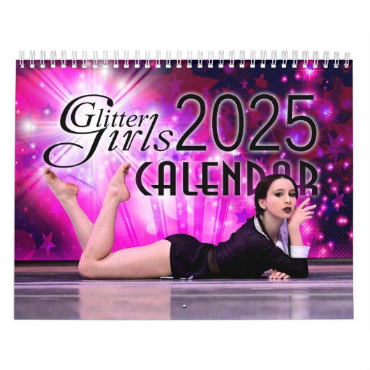 Glitter Meisjes 2025 Kalender (Hoes)