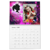 Glitter Meisjes 2025 Kalender (Jan 2027)