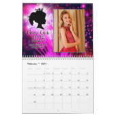 Glitter Meisjes 2025 Kalender (Feb 2027)