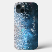 Glitter Meisjesachtig Moderne Glans Sweet 16 Case-Mate iPhone Case (Achterkant)
