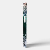 Glitter Meisjesachtig Sweet 16 Glans Teal Case-Mate iPhone Case (Achterkant / Rechts)