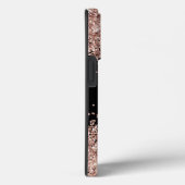 Glitter Meisjesachtige Glitter Zoete 16 Roze Goud Case-Mate iPhone Case (Achterkant / Rechts)