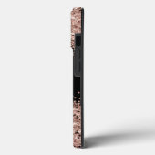 Glitter Meisjesachtige Glitter Zoete 16 Roze Goud Case-Mate iPhone Case (Achterkant / Links)