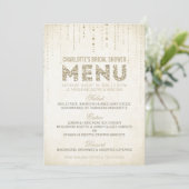 Glitter Menu (Staand voorkant)