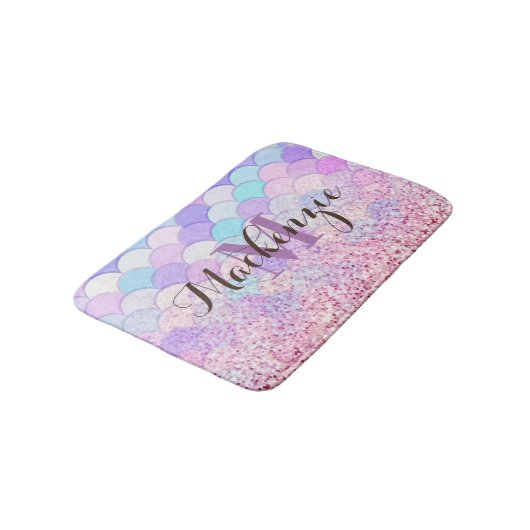Glitter Mermaid Badmat (Gekanteld)