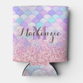 Glitter Mermaid Blikjeskoeler (Voorkant)