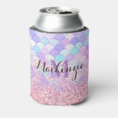 Glitter Mermaid Blikjeskoeler (Blikje Achterkant)