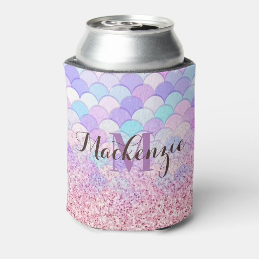 Glitter Mermaid Blikjeskoeler (Blikje Achterkant)