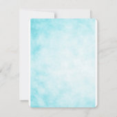 Glitter Mermaid, Dank u wel, onder het Zee Bedankkaart (Achterkant)