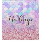 Glitter Mermaid Douchegordijn (Voorkant)