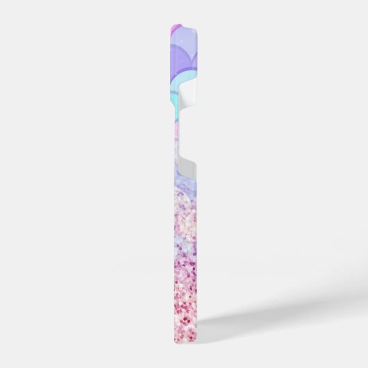 Glitter Mermaid iPhone Hoesje (Linkerkant)